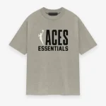 Aces Essentials t shirt grey
