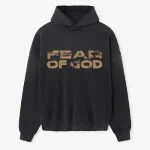 Black Fear Of God Hoodie