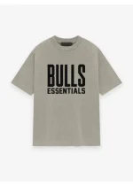Bulls Essentials Grey T Shirt