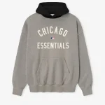Chicago ESSENTIALS Grey Hoodie