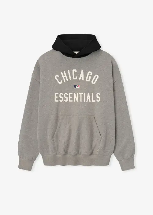 Chicago ESSENTIALS Grey Hoodie