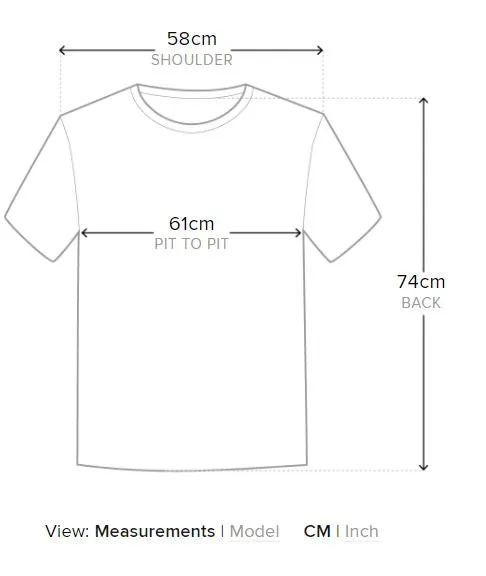 Essentials T Shirt Size​