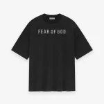 Fear of God Essentials Black Heavy T-Shirt