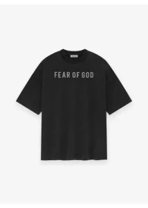 Fear of God Essentials Black Heavy T-Shirt