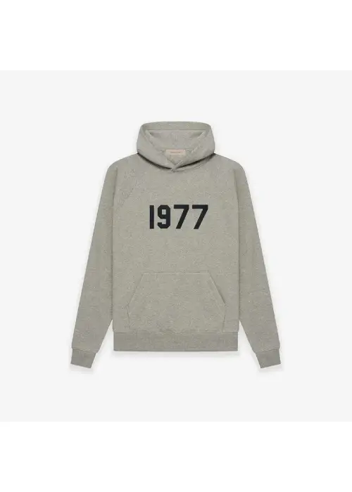 Grey 1977 Essentials Hoodie Grey 1977 Essentials Hoodie