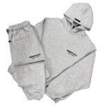 Light Heather Grey ESSENTIALS Tracksuit