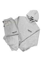 Light Heather Grey ESSENTIALS Tracksuit
