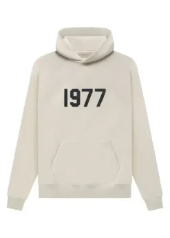 White 1977 Essentials Hoodie