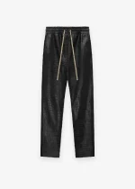 Black Fear of God Leather Pant