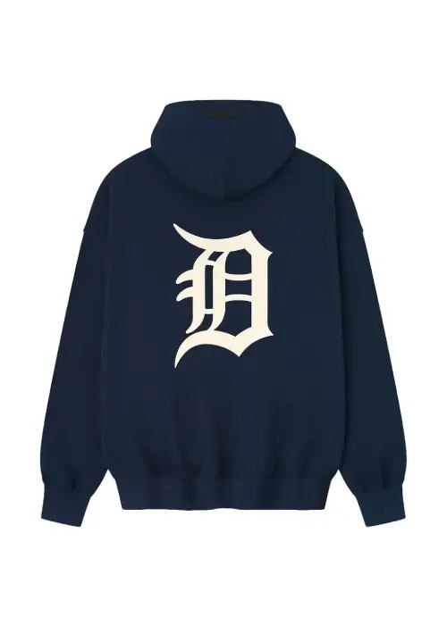 Detroit ESSENTIALS Blue Hoodie