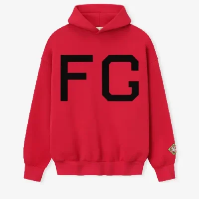 FG ESSENTIALS Hoodie Red