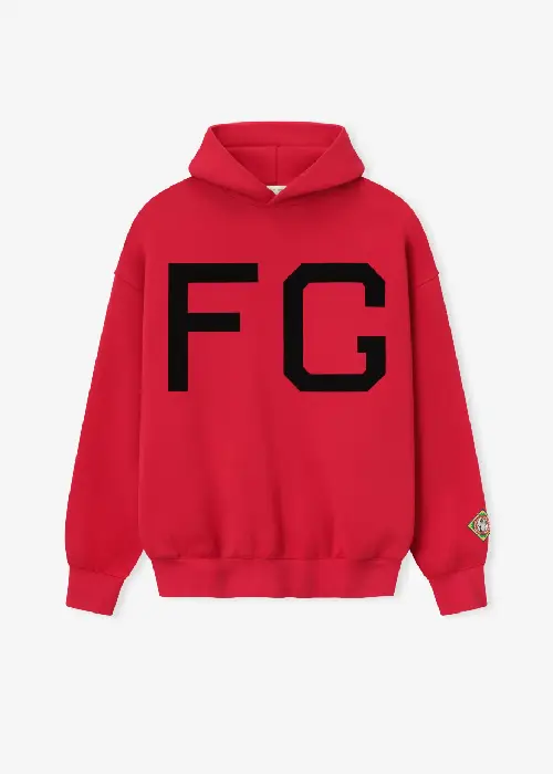 FG ESSENTIALS Hoodie Red