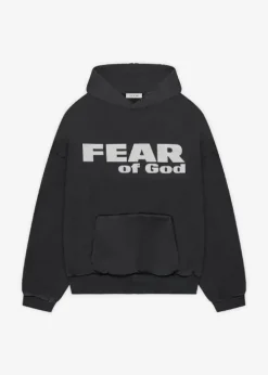 Fear Is Gone ESSENTIAL Hoodie Black