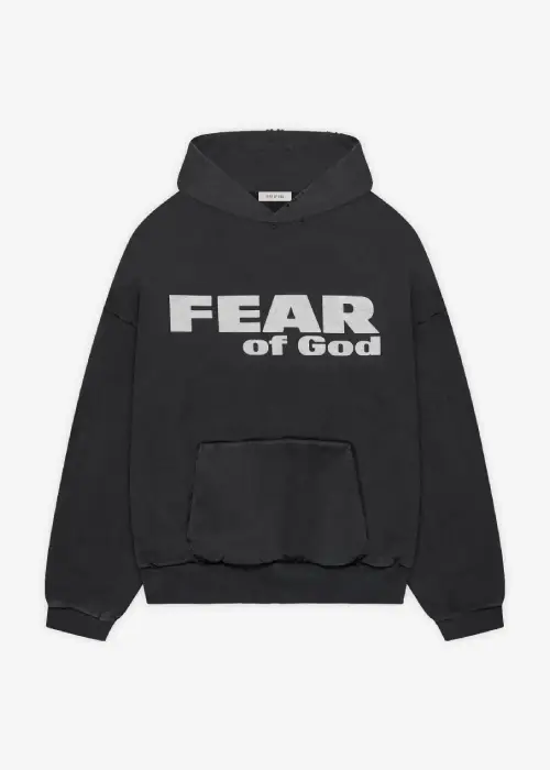 Fear Is Gone ESSENTIAL Hoodie Black