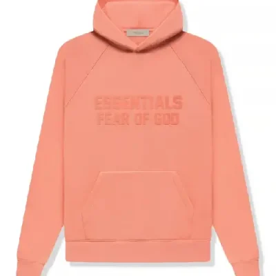 Fear Of God Essentials Coral Hoodie