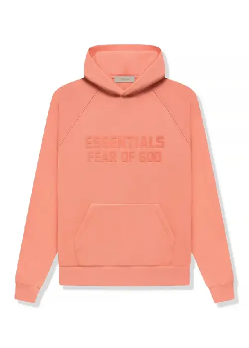 Fear Of God Essentials Coral Hoodie Fear Of God Essentials Coral Hoodie