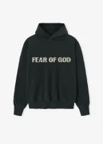 Fear Of God Black Hoodie