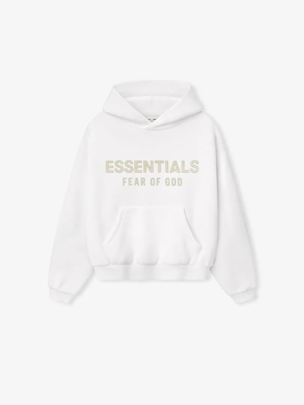 Kids ESSENTIALS Hoodie white Hoodie
