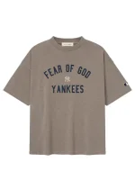 New York Yankees Grey ESSENTIALS Shirts 