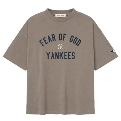 New York Yankees Grey ESSENTIALS Shirts 