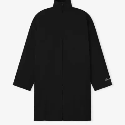 Nylon Black Puffer Jacket
