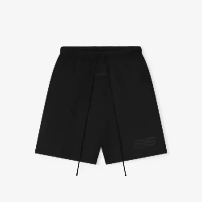 Satin Fleece Relaxed Sweat Short