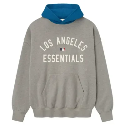 Los Angeles Dodgers ESSENTIAL Hoodie Grey