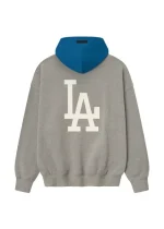 Los Angeles Dodgers ESSENTIAL Hoodie Grey