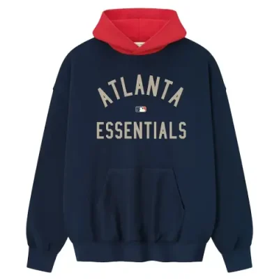 Sport Fit ESSENTIALS Navy Blue Hoodie