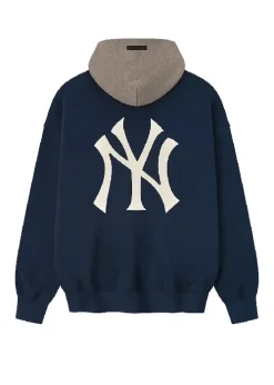 Sport Fit Navy Blue ESSENTIALS Hoodie