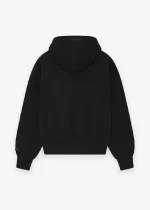 Essentials Black Matte Hoodie​