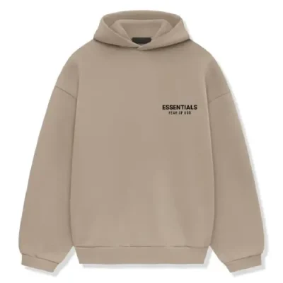 Fear Of God Essentials Fleece Desert Sand Hoodie