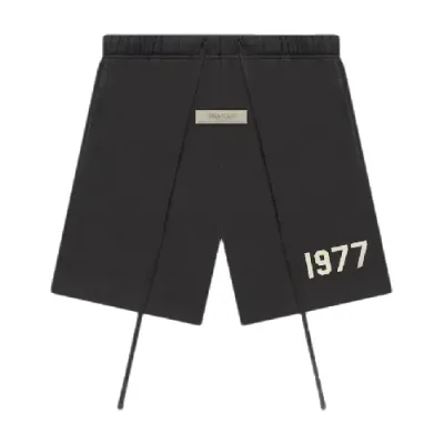 Fear of God Black Essentials Sweat shorts 1977