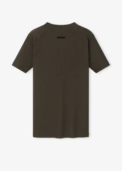 Brown ESSENTIALS T Shirt​