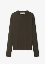 Dark Brown ESSENTIALS shirt