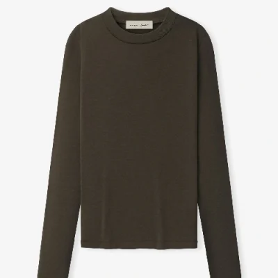 Dark Brown ESSENTIALS shirt