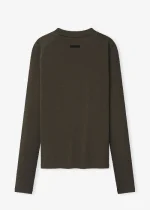 Dark Brown ESSENTIALS shirt