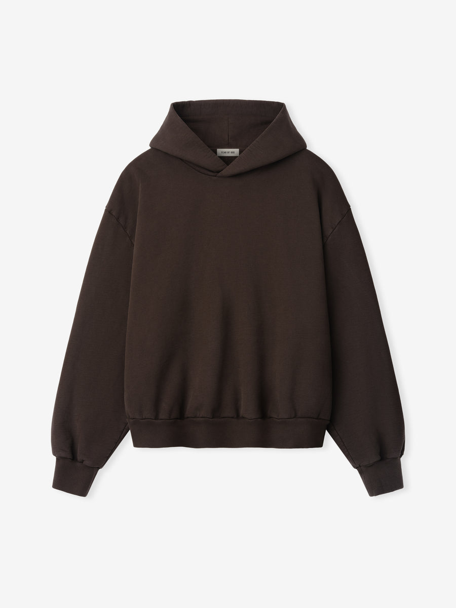 FG9M12-9937BHF_CLASSIC_FIT_HALF_RAGLAN_HOODIE-DARK_BROWN_1_x600@2x-3.jpg Womens Classic Half Raglan Hoodie - Image 1