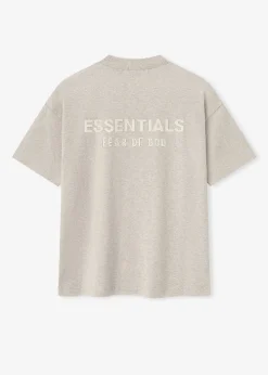 Fear Of God ESSENTIALS Heather Grey T Shirt​