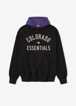 Essentials Black Hoodie​